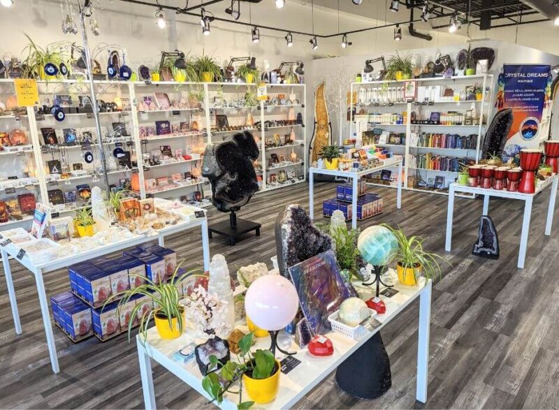 Visitez nos magasins de cristaux à Montréal et à Laval Crystal Dreams