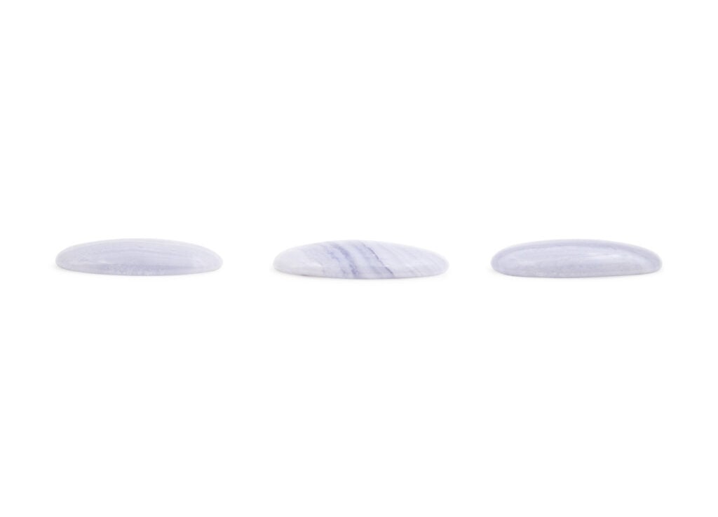 Blue Lace Agate Cabochon - Crystal Dreams