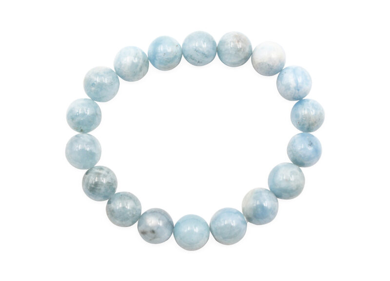 Aquamarine bracelet (4, 6, 8, 10mm) - Crystal dreams