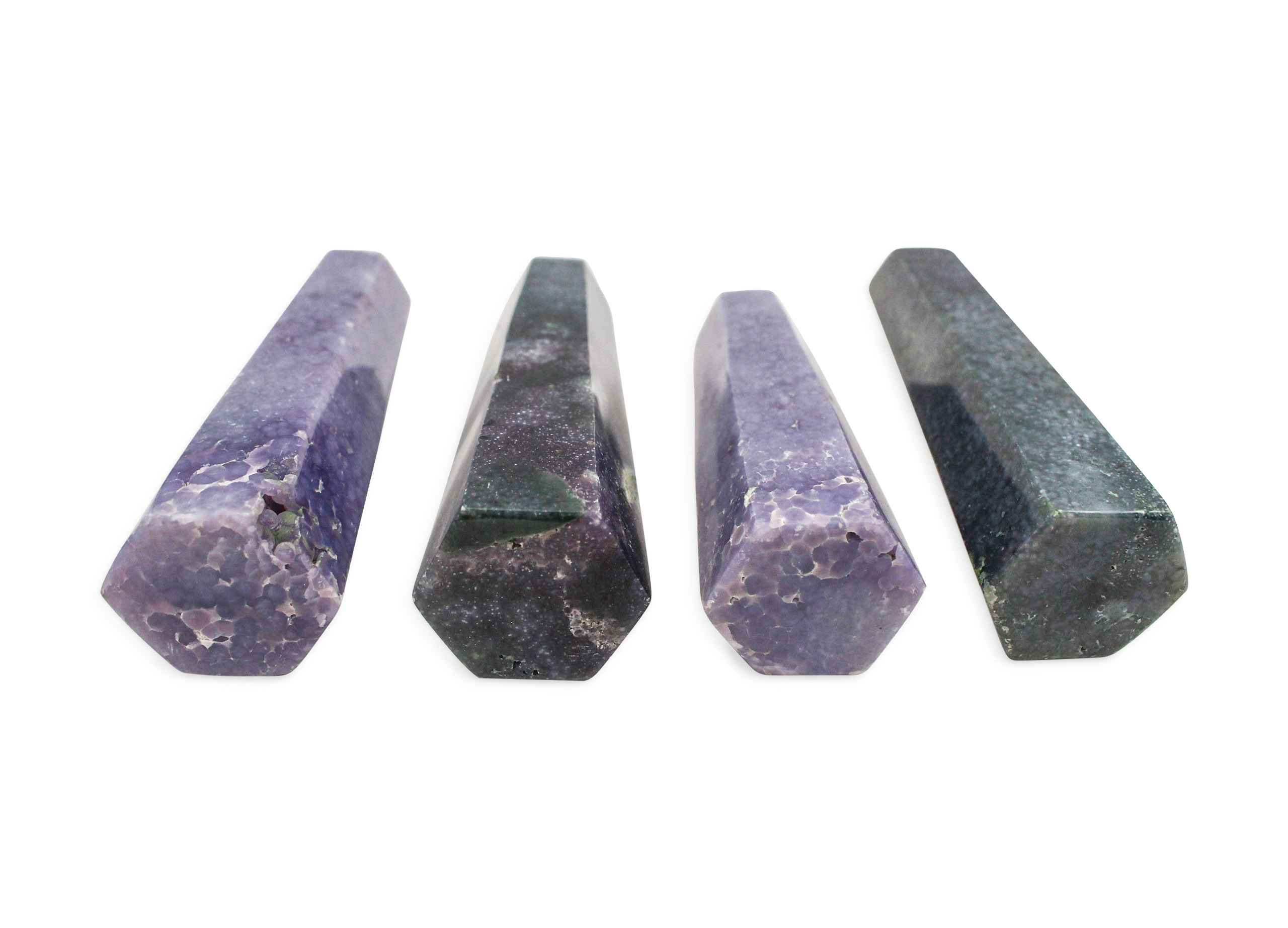 Purple Chalcedony / Grape Agate Prism - Crystal Dreams