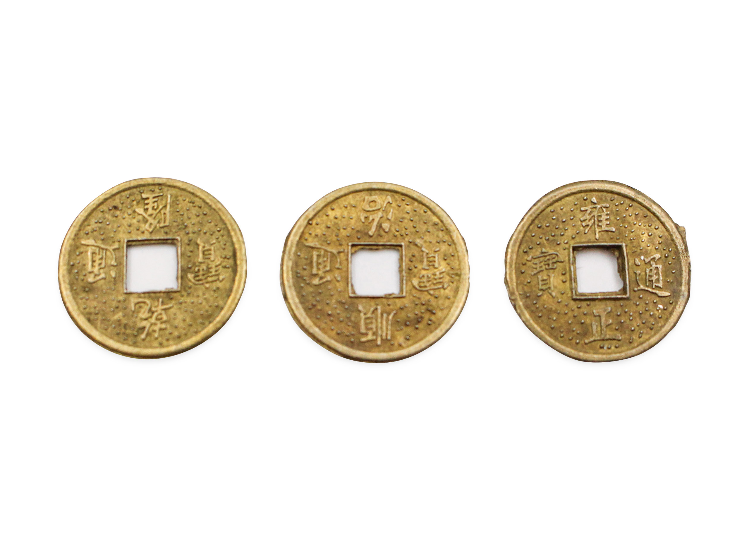 ONE SMALL i-ching coin for feng shui - Crystal Dreams