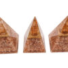 Nubian Orgone Pyramid - Sunstone (Tall) - Crystal Dreams