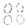 Tourmaline Quartz bracelet (4mm, 6mm, 8mm, or 10mm) - Crystal Dreams