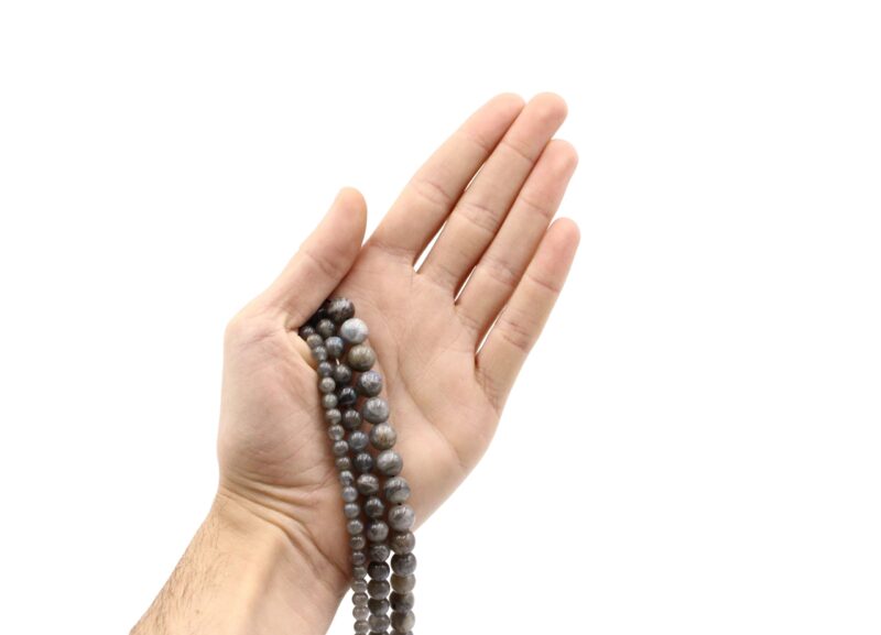 Billes de labradorite (6 mm, 8 mm ou 10 mm)