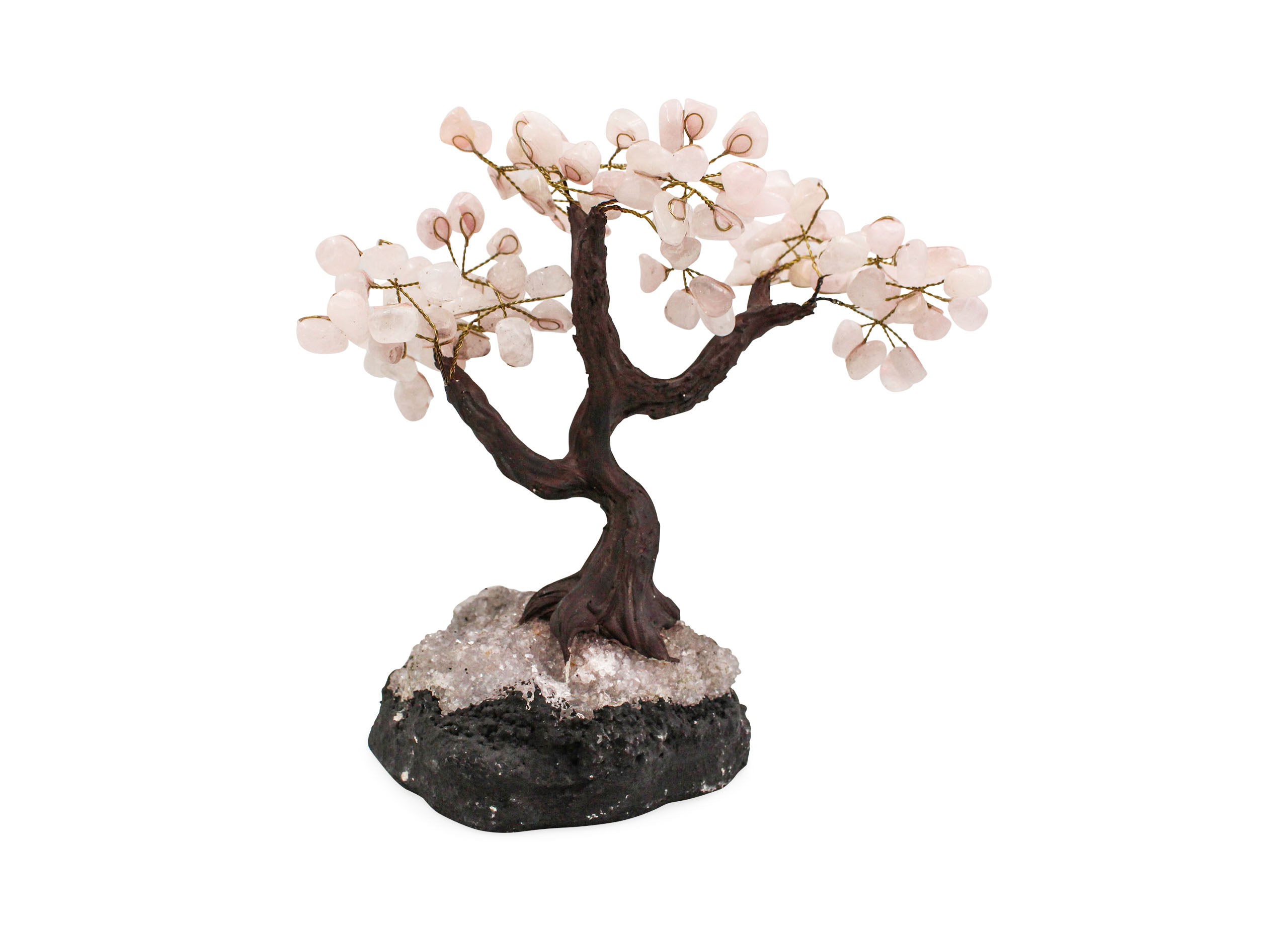 Rose Quartz Bonsai Tree - Crystal Dreams