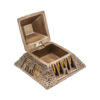 Bronze Pyramid Trinket Box - Crystal Dreams