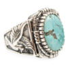 Turquoise _Liberty_ 925 Silver Men_s Ring - Crystal Dreams
