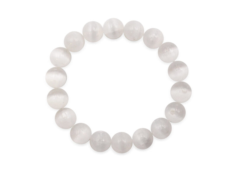 Selenite Bracelet (4mm, 6mm, 8mm or 10mm)