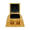 Large Golden Egyptian Pyramid Trinket Box - Crystal Dreams