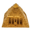 Small Golden Pyramid Trinket Box - Crystal Dreams