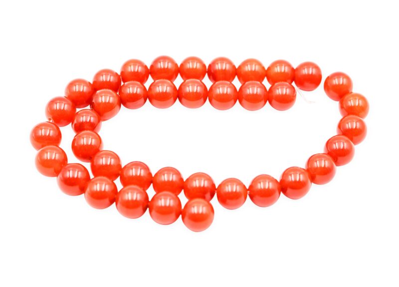 Carnelian Beads (6 mm, 8 mm or 10 mm)