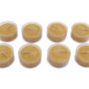 One 8 pack of Honey Tea Candle Beeswax - Crystal Dreams