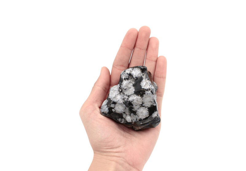 Snowflake Obsidian Polished Free-form