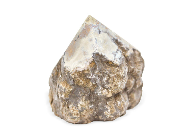 Pyrite Rough with Polished Point