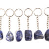 Sodalite Tumbled Keychain-Crystal Dreams