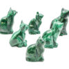 Malachite Polished Cat - Crystal Dreams