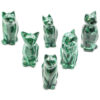 Malachite Polished Cat - Crystal Dreams