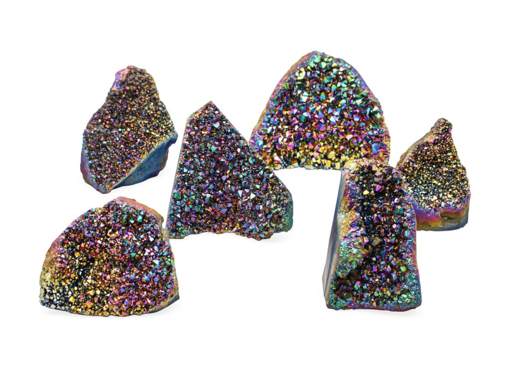 Titanium amethyst Cut Base-Crystal Dreams