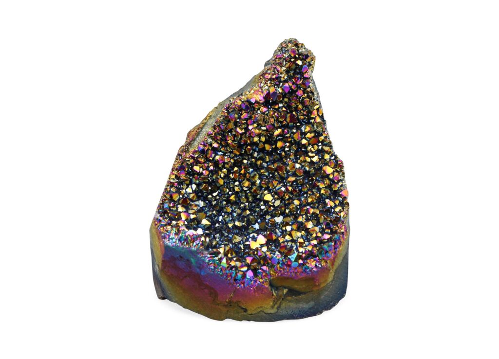Titanium amethyst Cut Base-Crystal Dreams