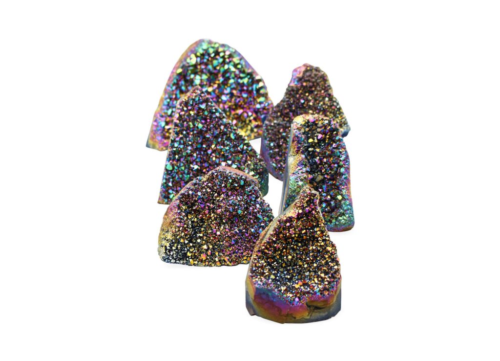 Titanium amethyst Cut Base-Crystal Dreams