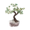 Green Aventurine Bonsai Crystal Tree w/ rough druze base (M) - Crystal Dreams