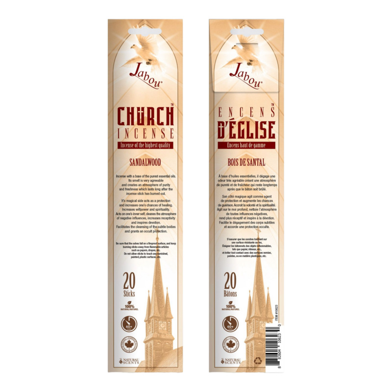 Church Jabou Sandalwood Incense - Crystal Dreams