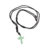 Aventurine Cross Necklace - Crystal Dreams