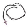 Amethyst Cross Necklace - Crystal Dreams