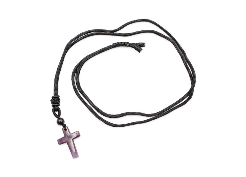 Amethyst Cross Necklace