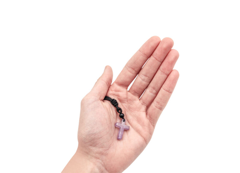 Amethyst Cross Necklace