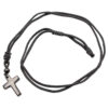 Obsidian Cross Necklace - Crystal Dreams