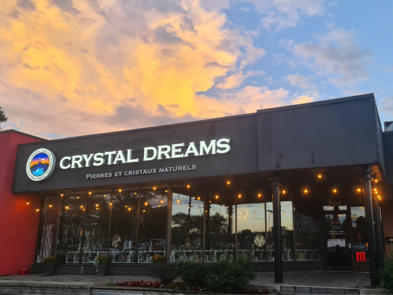 Find a Crystal in Montreal at Crystal Dreams - Crystal Dreams