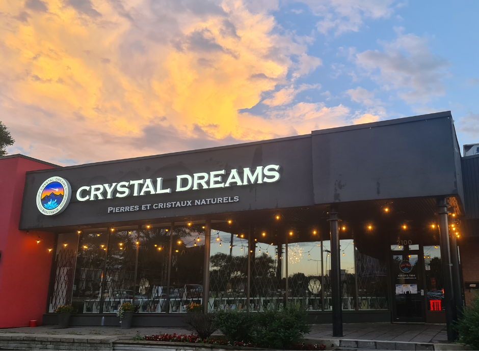 Find a Crystal in Montreal at Crystal Dreams - Crystal Dreams