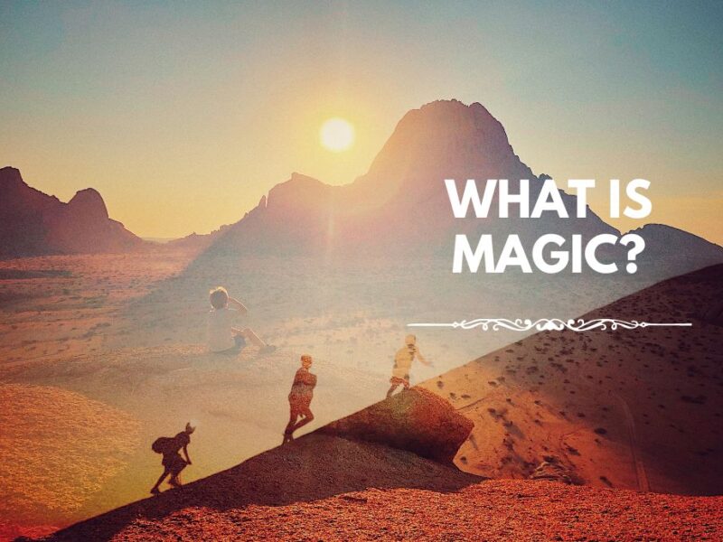 What is magic? This image represent the mystical essence of magic, spirituality, and self-discovery.