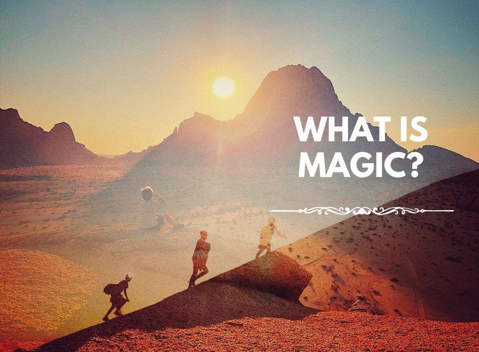 What is magic? This image represent the mystical essence of magic, spirituality, and self-discovery.