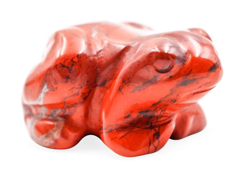 Red Jasper Frog - Crystal Dreams