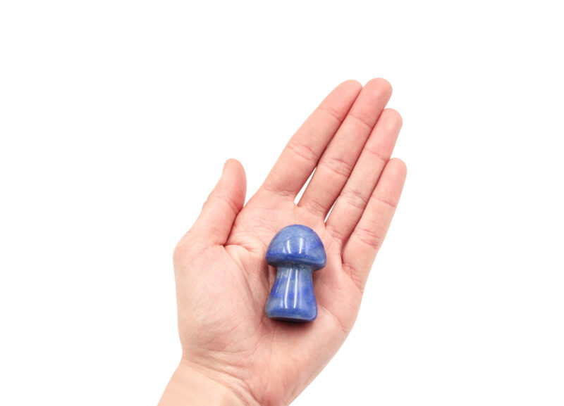 Blue Aventurine Mushroom (M)