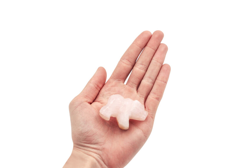 Rose Quartz Bear