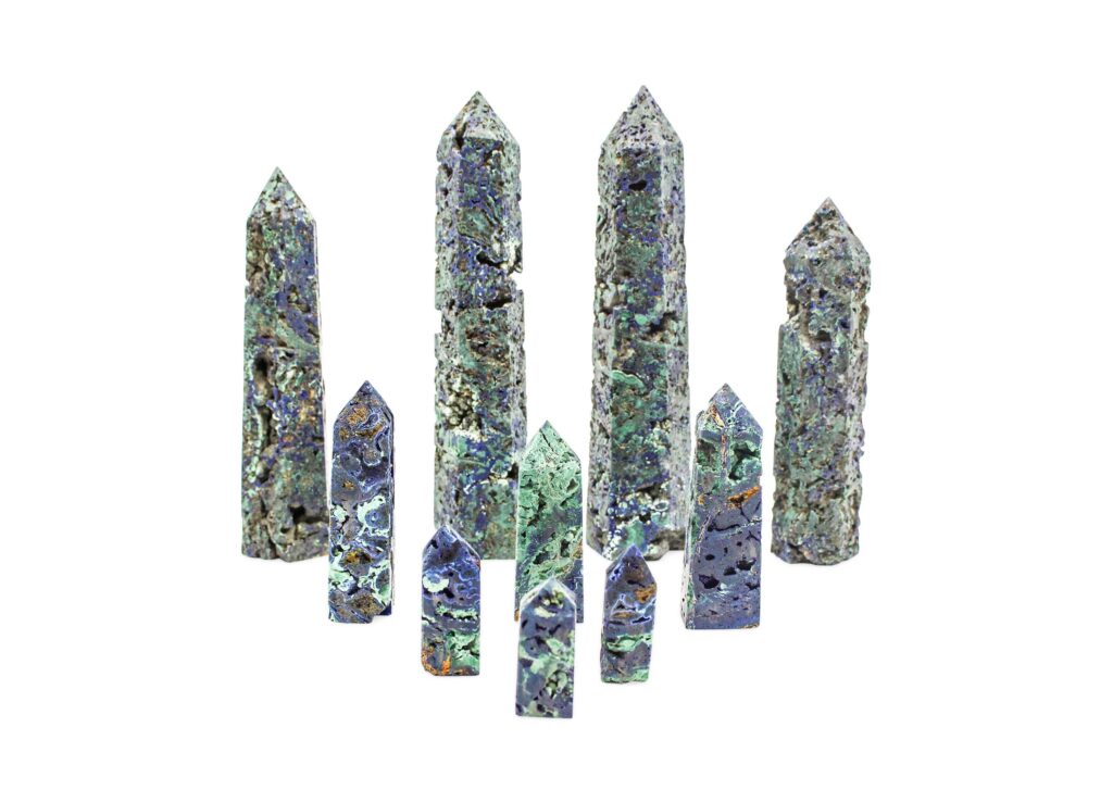 Azurite Malachite Prism - Crystal Dreams
