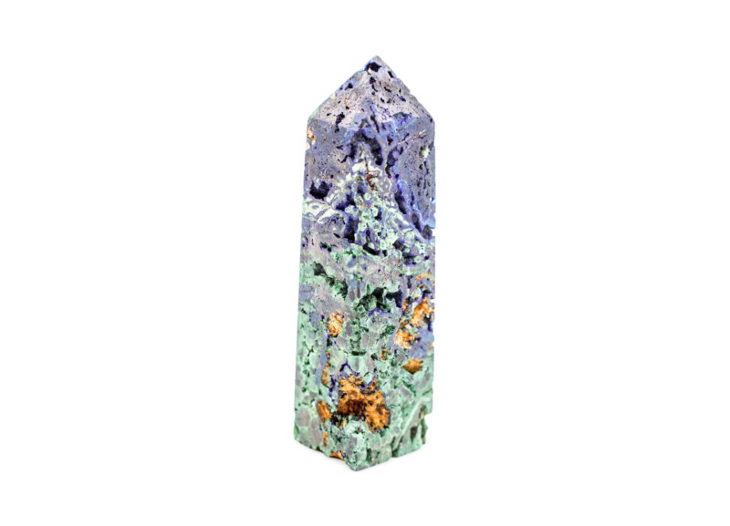 Prisme en azurite et malachite