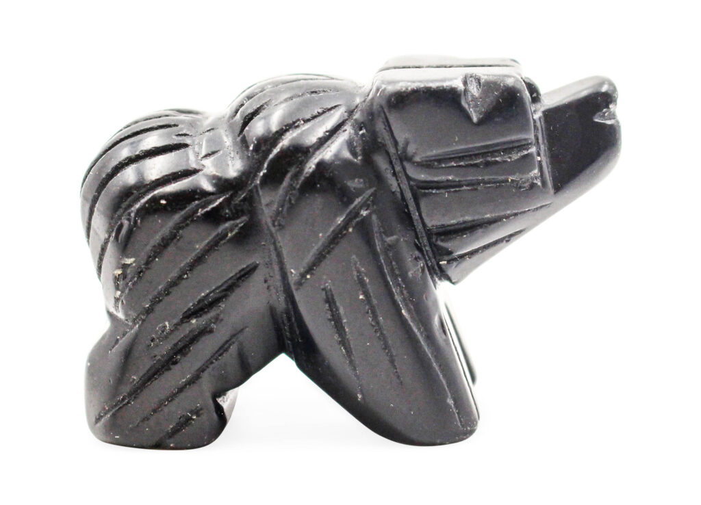 Black Obsidian Bear - Crystal Dreams