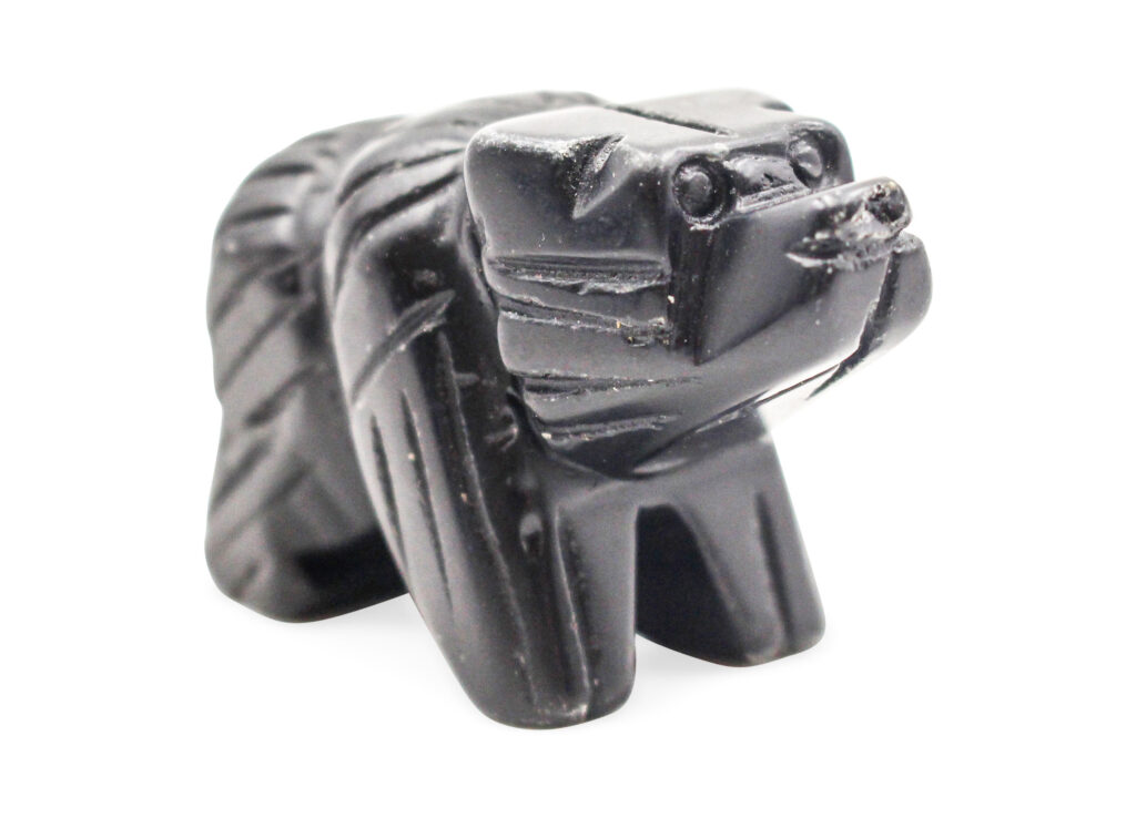 Black Obsidian Bear - Crystal Dreams