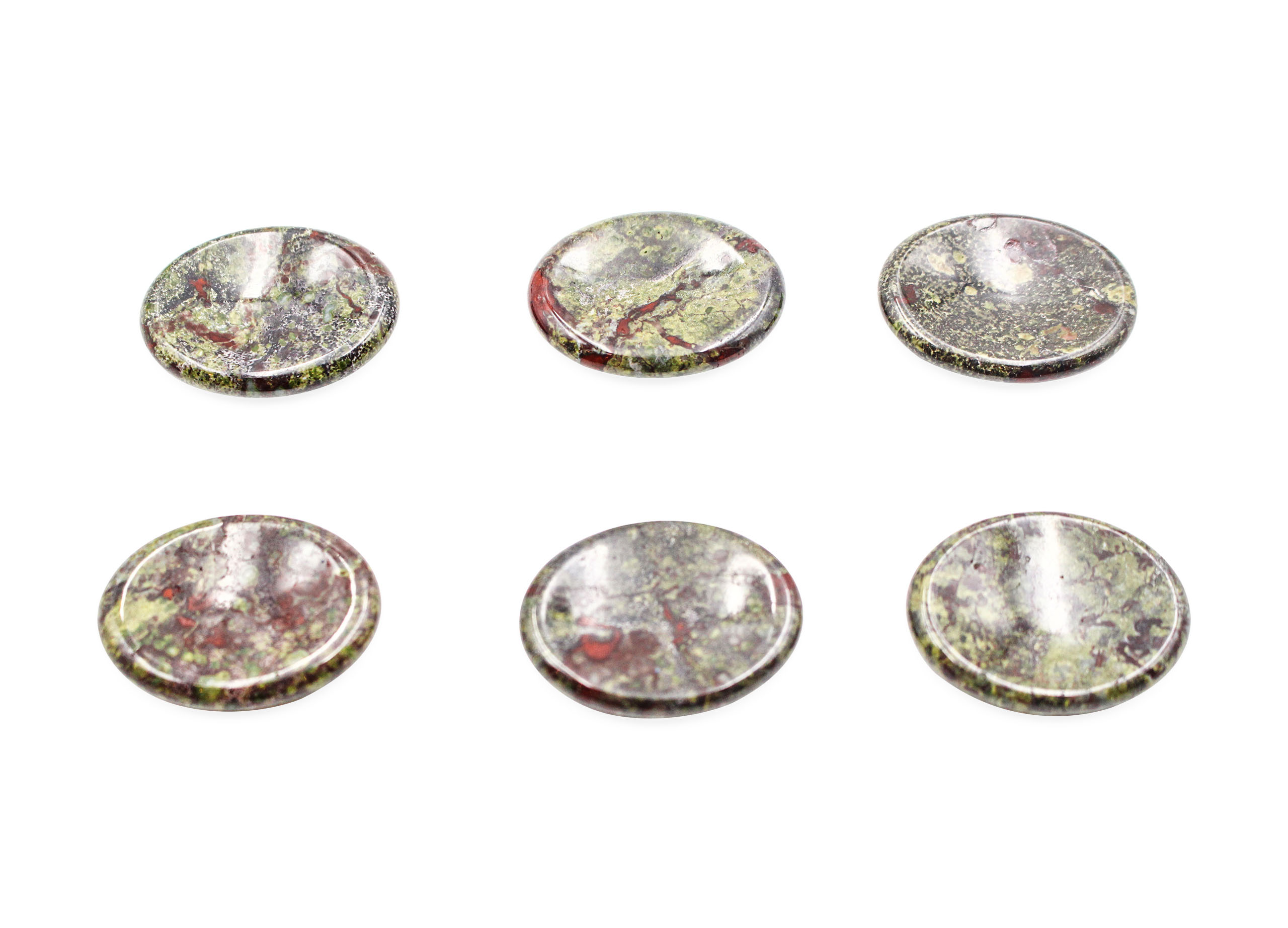 Dragon Bloodstone Worry Stone - Crystal Dreams