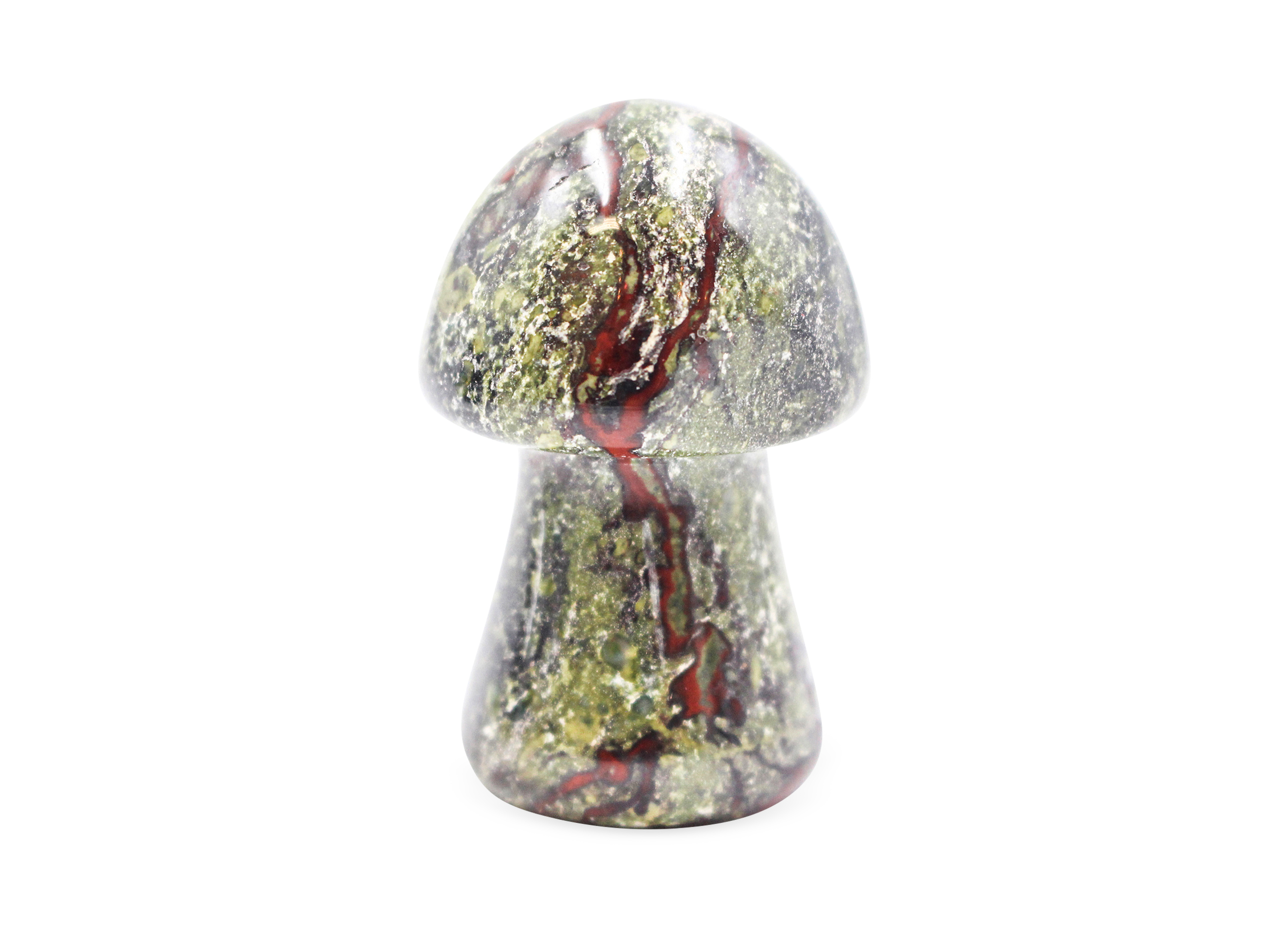 Dragon Bloodstone Mushroom - Crystal Dreams