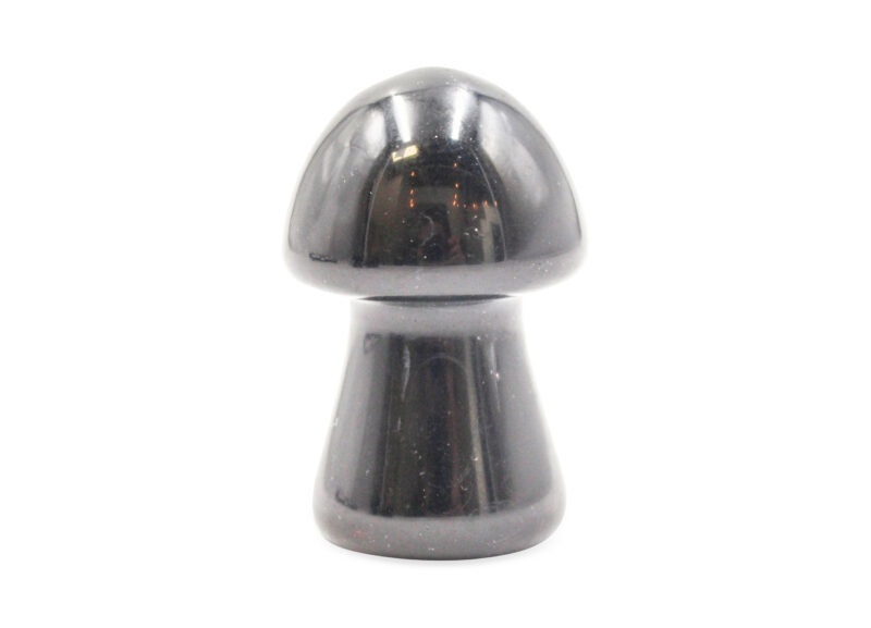 Obsidian Mushroom (M) - Crystal Dreams