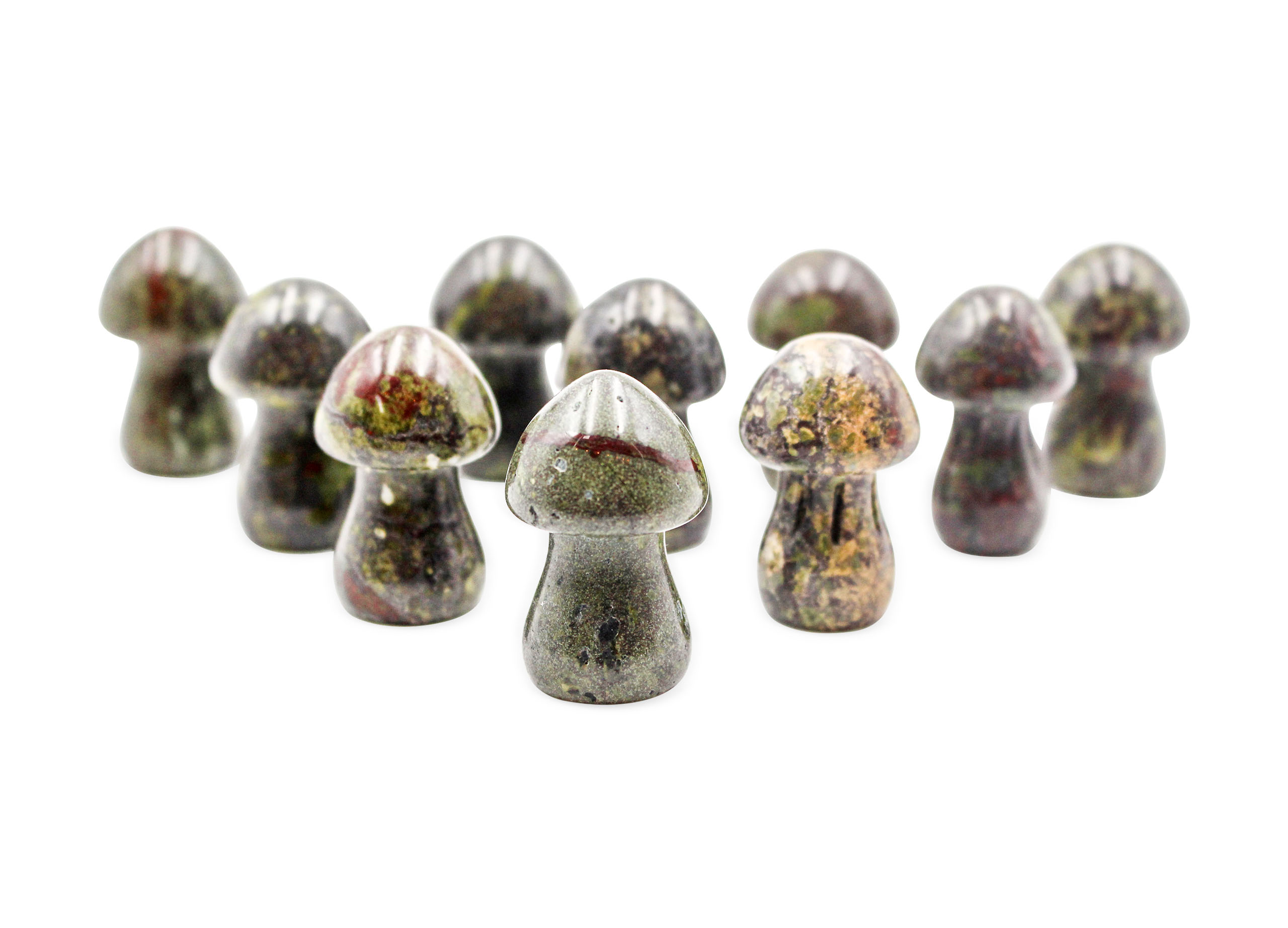 Dragon Bloodstone Mushroom - Crystal Dreams