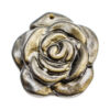 Golden Obsidian Rose Pendant - Crystal Dreams