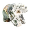 Moss Agate Bear - Crystal Dreams