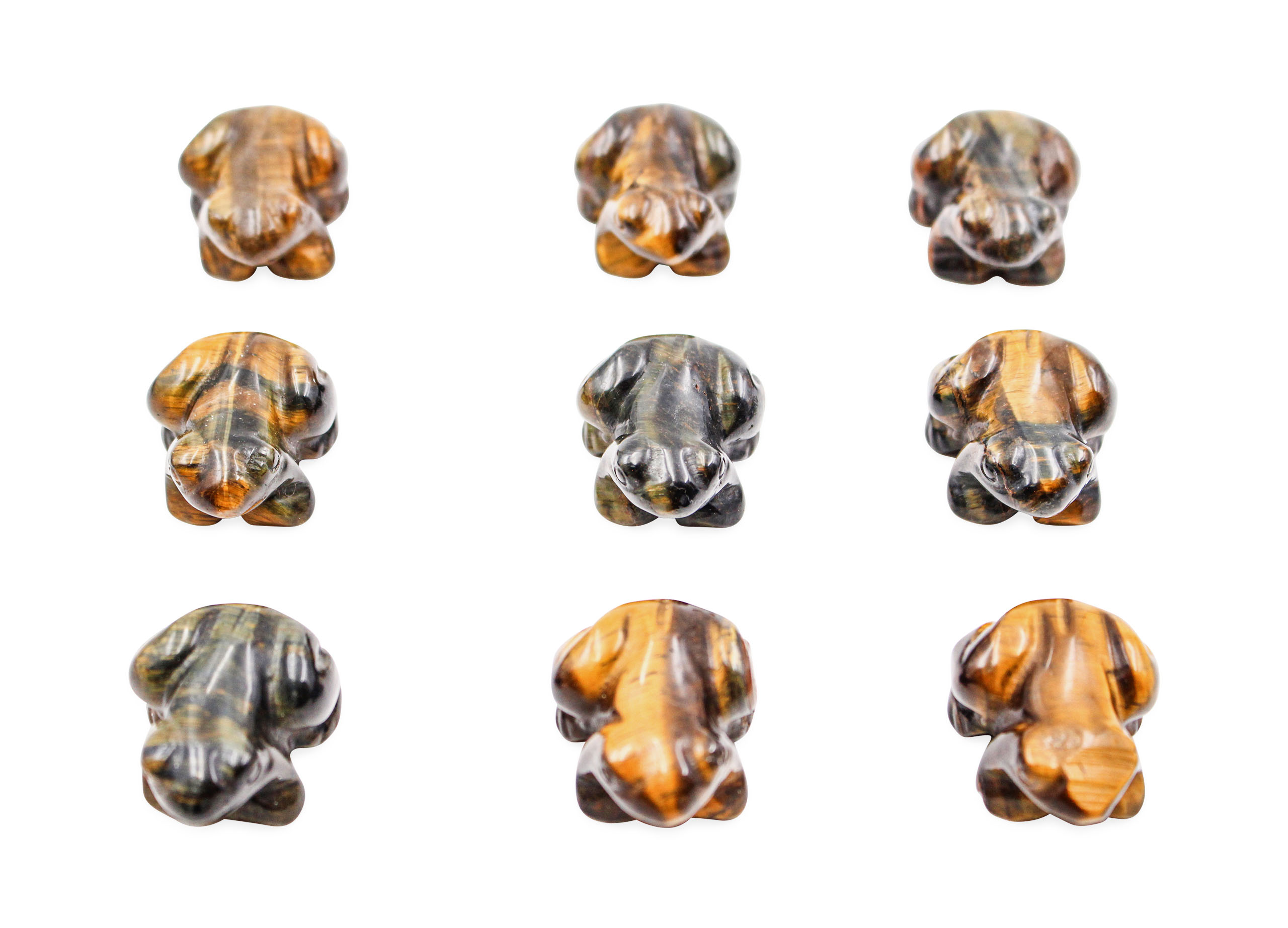 Tiger Eye Frog-Crystal Dreams