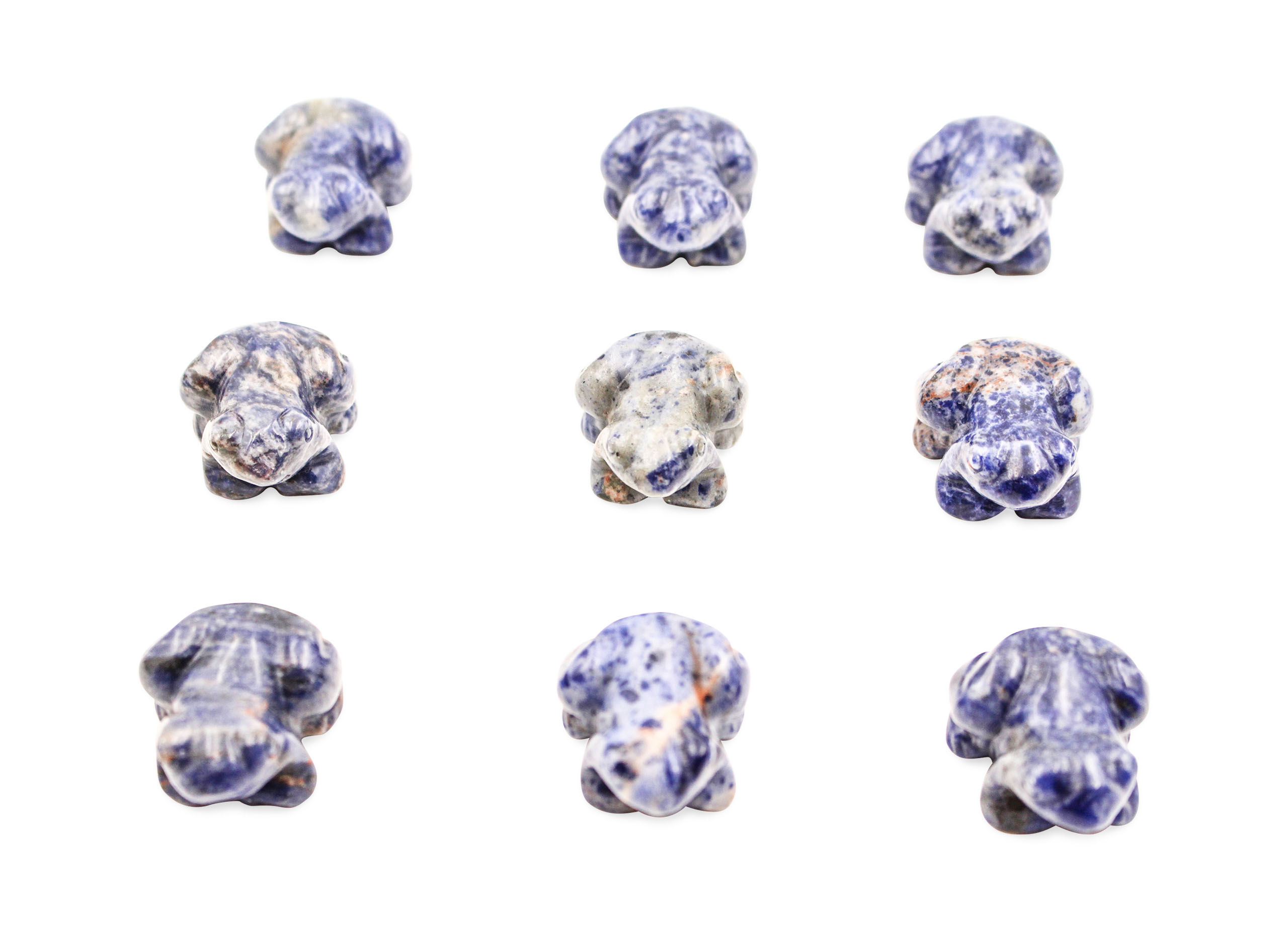 Sodalite frog-Crystal Dreams
